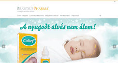 Desktop Screenshot of branduppharma.hu